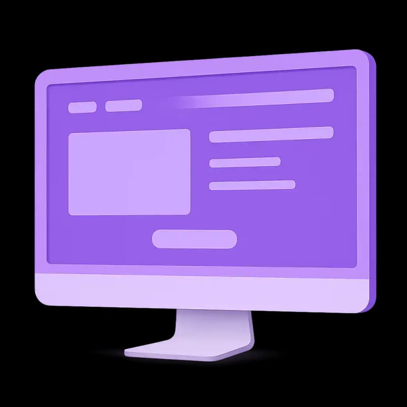 Monitor Illustration